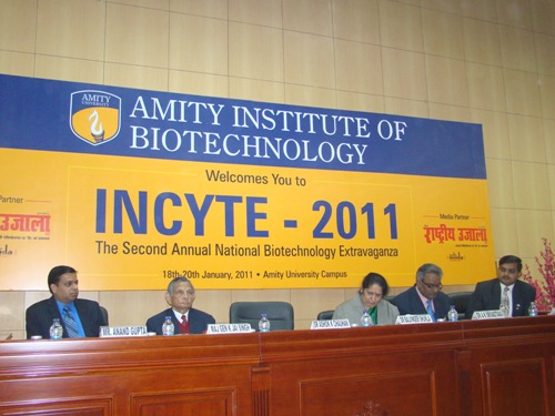 National Biotechnology Extravaganza INCYTE 2011 Inaugurated By Biotech ...