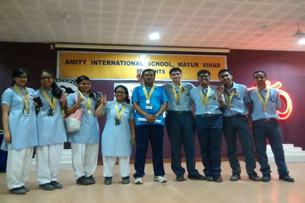 DelhiNCR state level inter-school chess competitions and overall championship in zonal level chess competition winner
