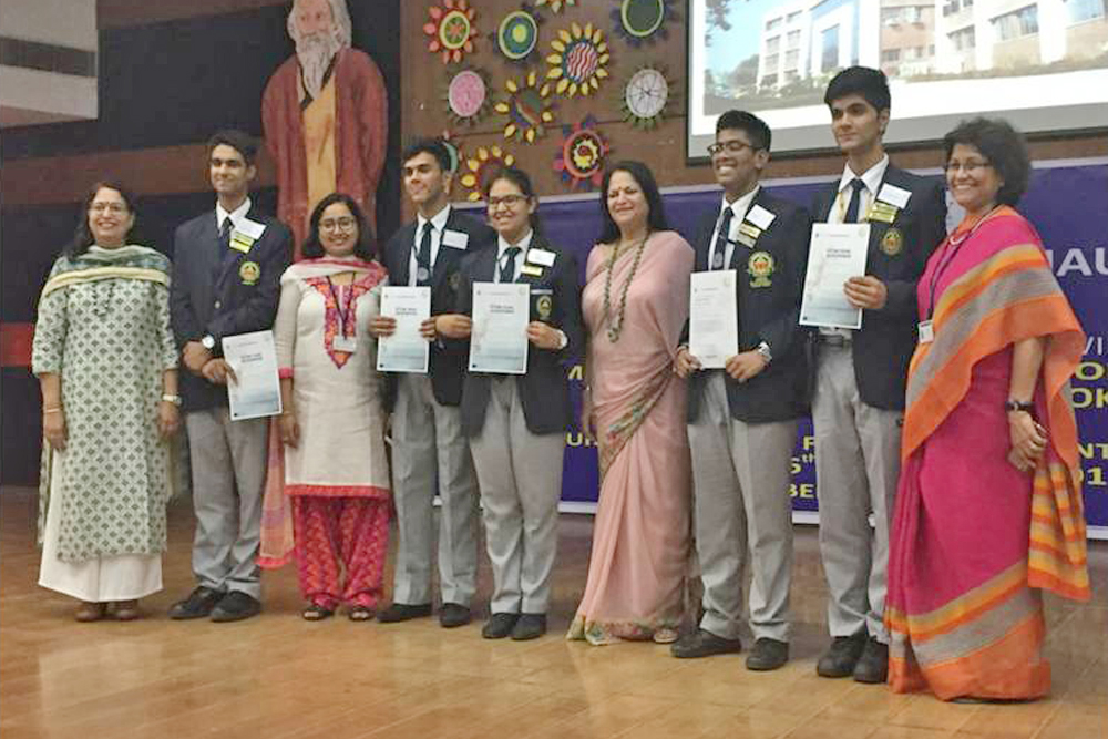AIS Pushp Vihar students win Business Plan competition in berlin