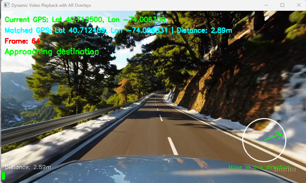 Augmented Reality Based Road Tracking and Navigation System