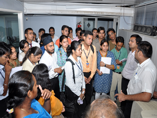 Amity Ahmedabad students visit the Ahmedabad Stock Exchange Details