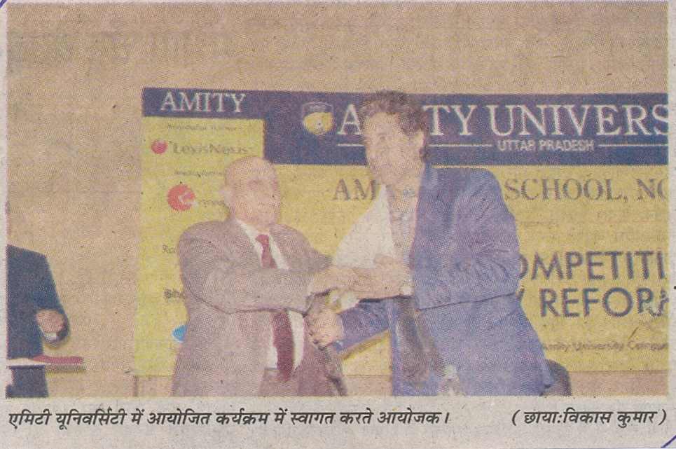Three day Amity Competition on Law Reforms begins at Amity Law School, Noida