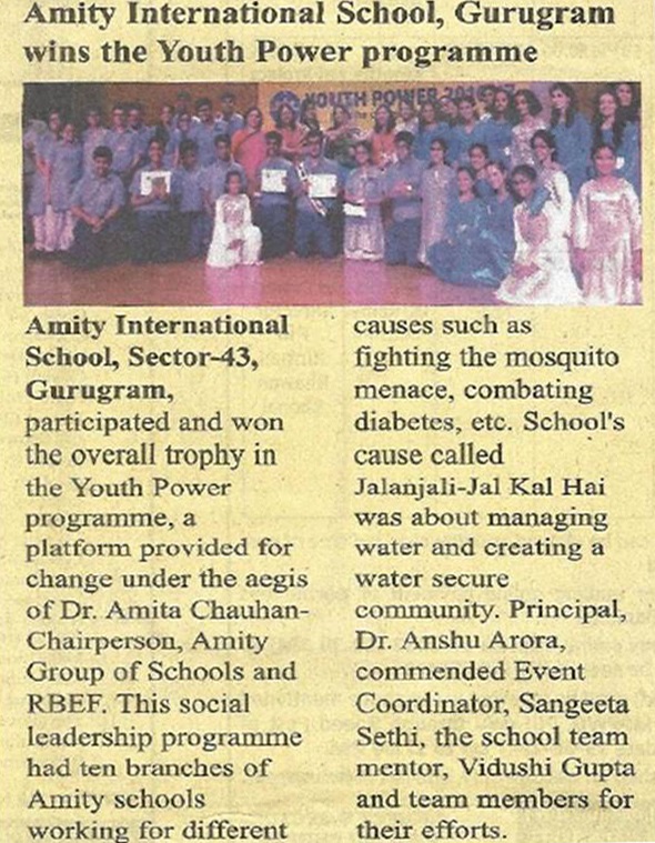 Amity International School Gurugram Sector-43