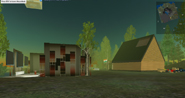 A view of Amity Auditorium, Club and Parking Space on Second Life.
